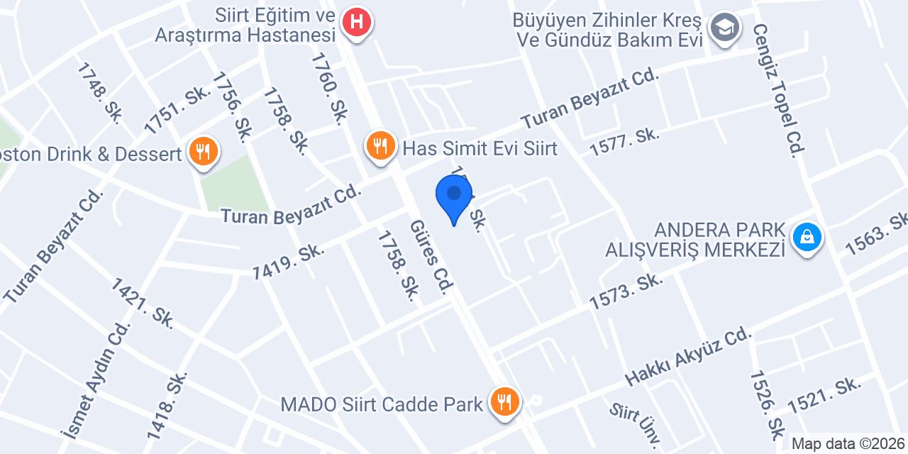 Buket Lahmacun konumu