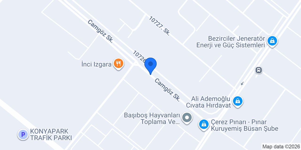 Nehir Laundry Konya konumu