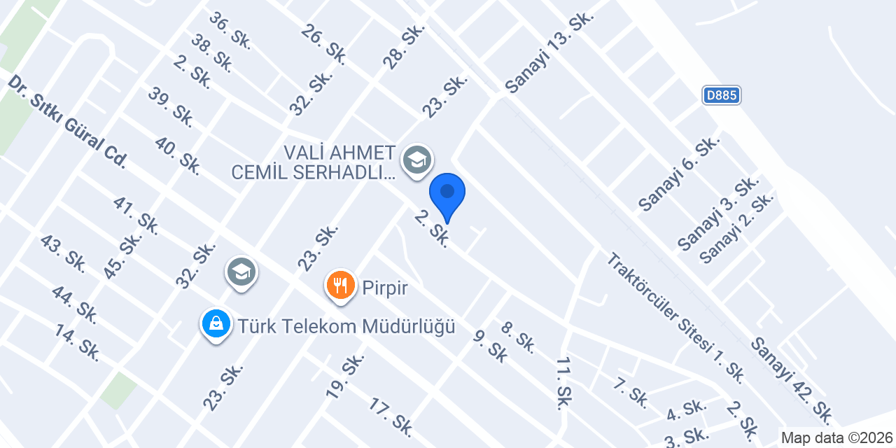 Gap Çelik Kapı & Panjur Kapı konumu