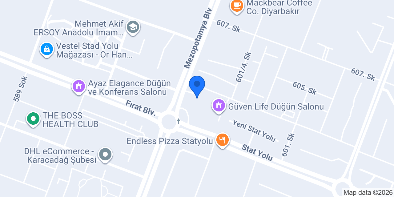 Toprak Tekstil konumu