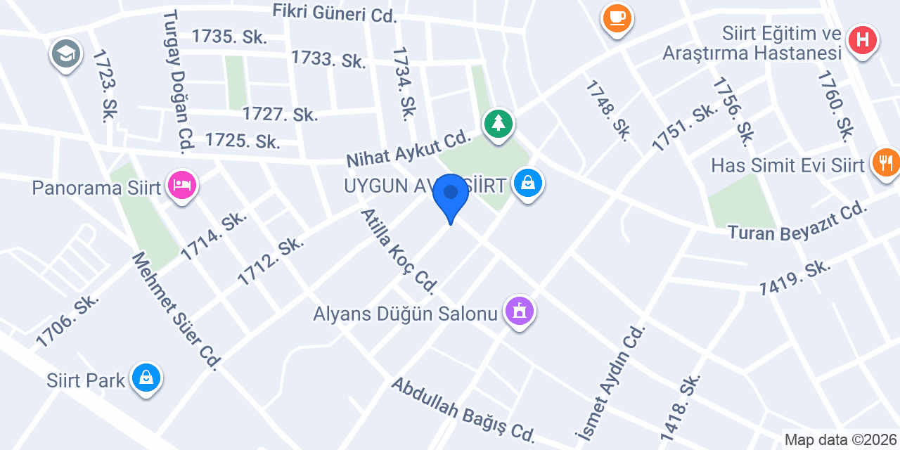 Ptt - Tugay Kom. Şb. konumu