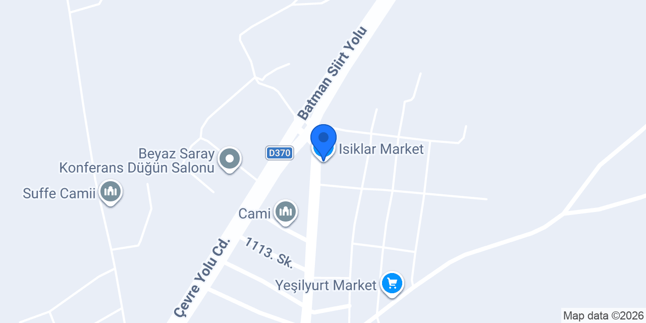 Isiklar Market konumu