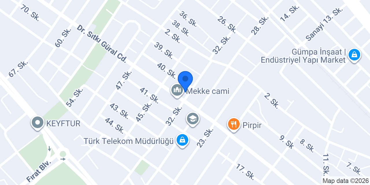 Başak Ticaret konumu