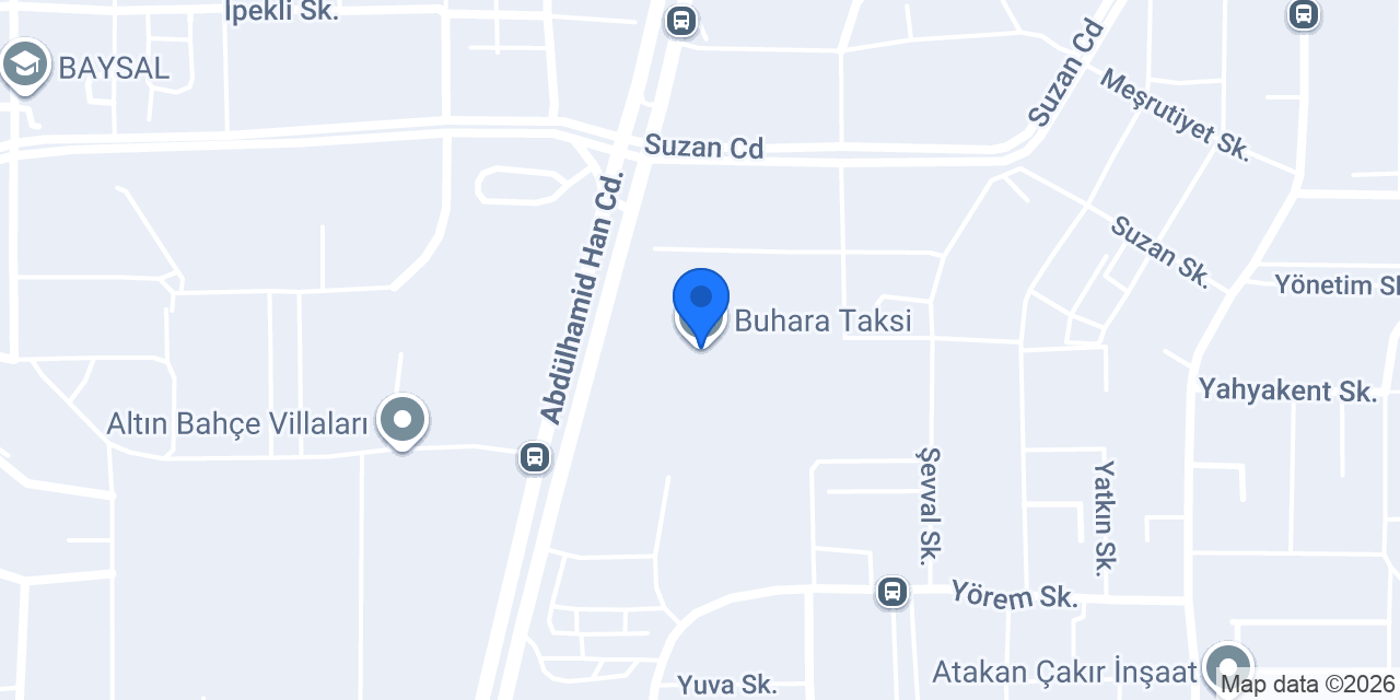 Buhara Taksi konumu