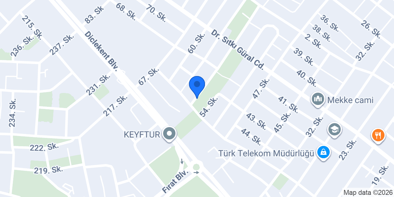 ÖZDEMİR TEKSTİL konumu