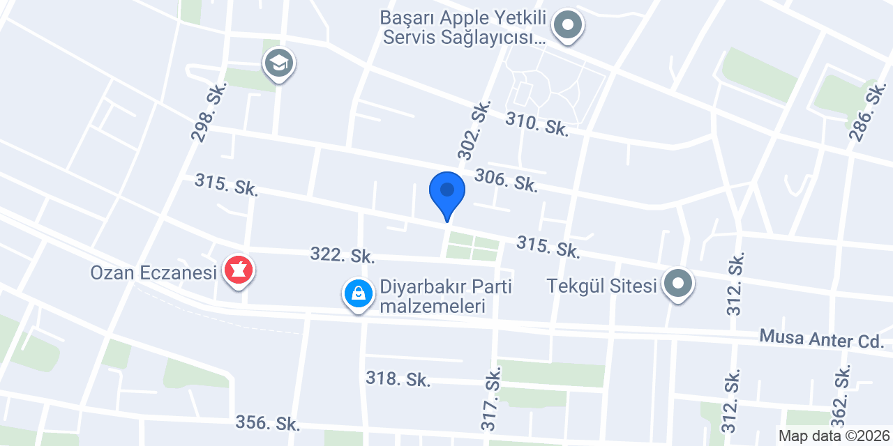 Aksu züccaciye konumu