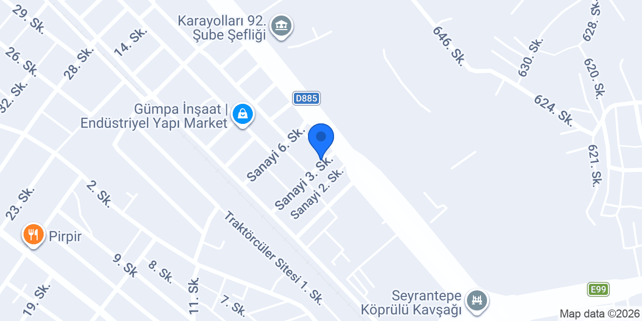 Beden Mermer A.Ş. konumu