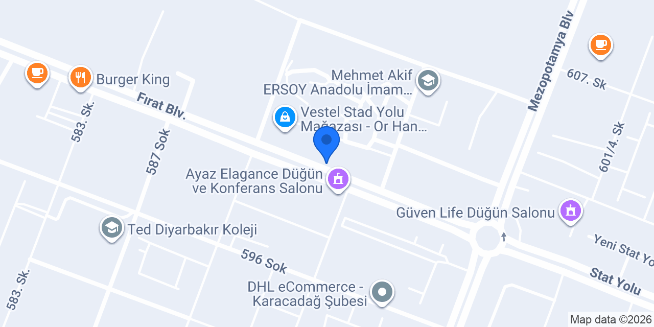 Fotoğrafhane Diyarbakır konumu