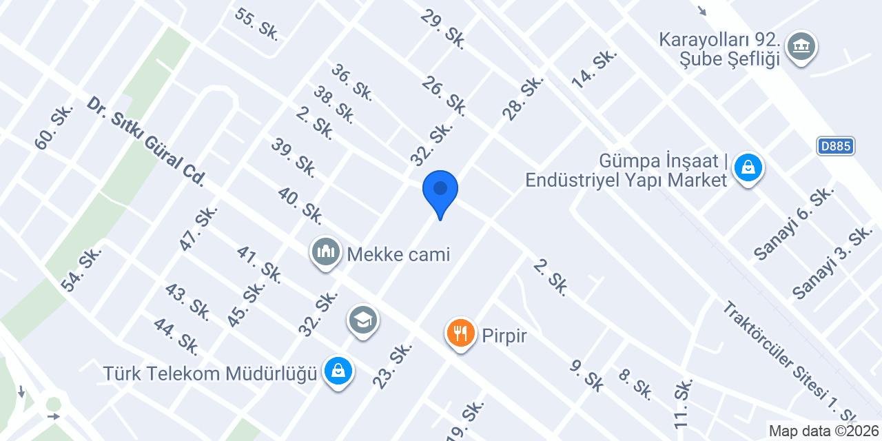 Çelik Halıcılık ve Çeyiz konumu