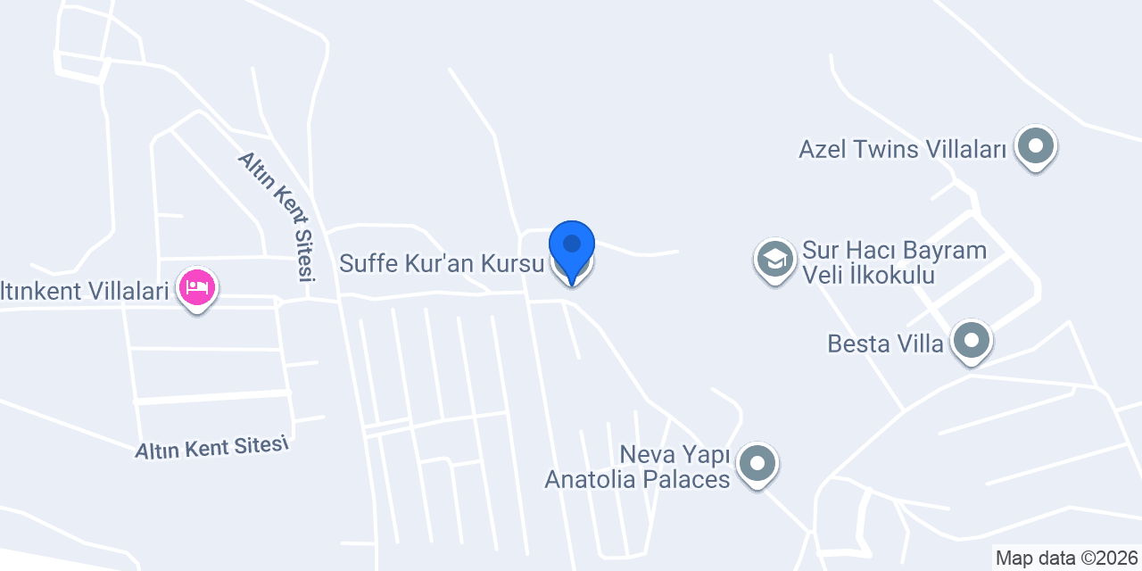 Suffe Kur'an Kursu konumu