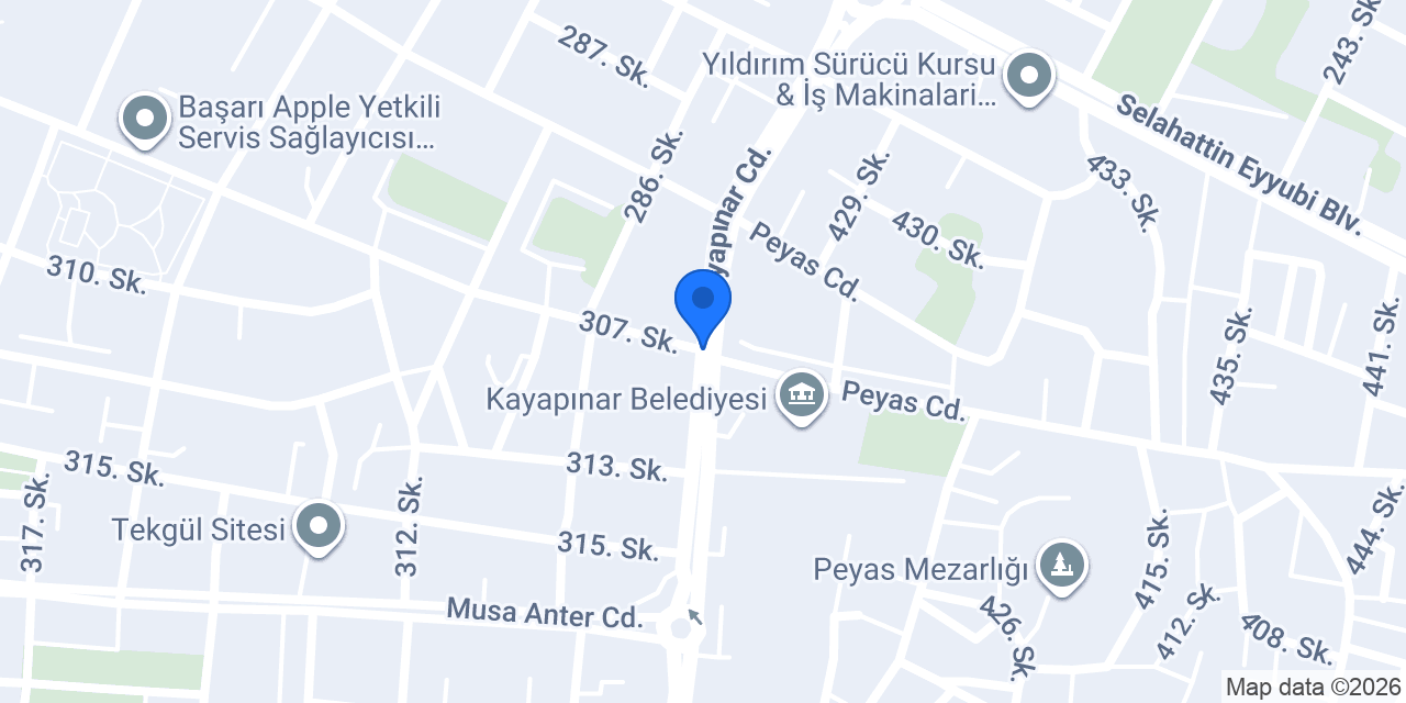 KOVA'DA konumu