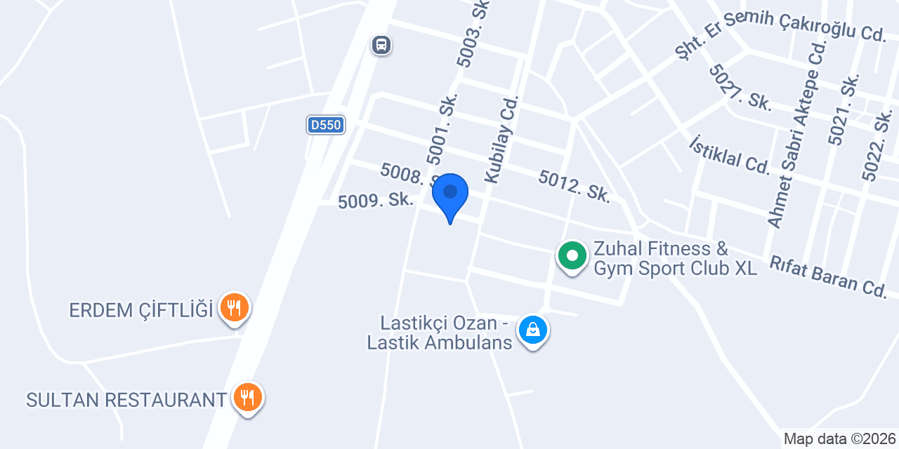 Yelken Gıda konumu