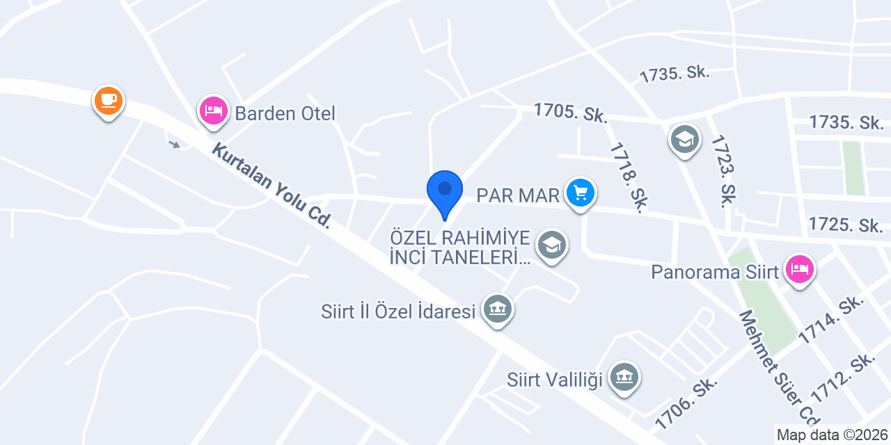 Gül Residance konumu