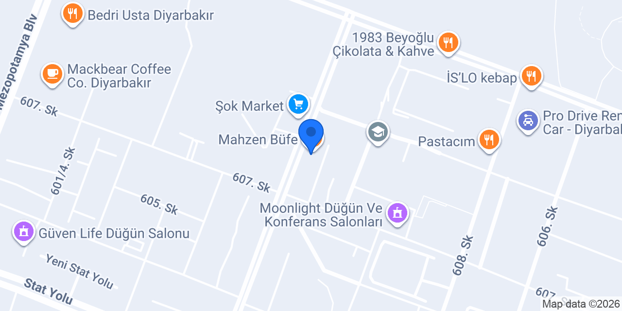 mahzen meze market konumu