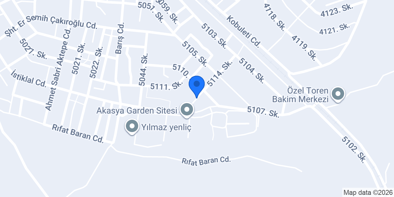 Gezer Emlak konumu