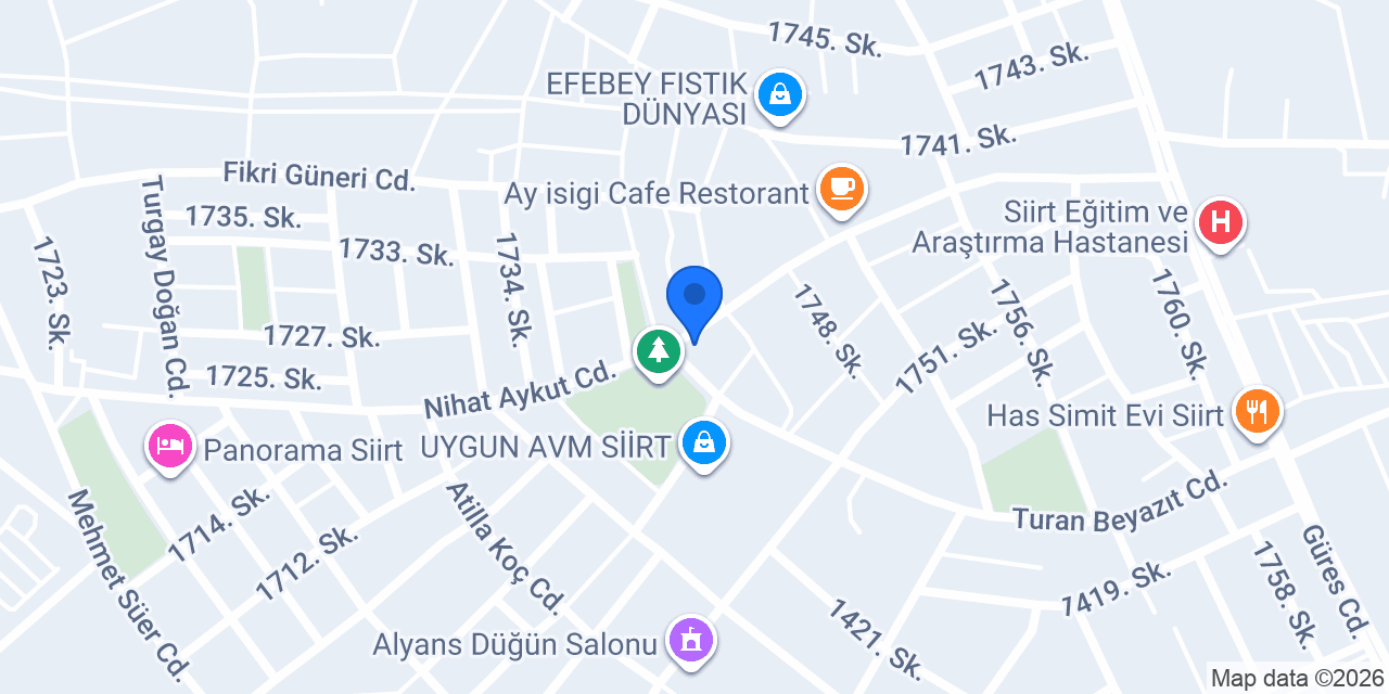 Kuafor ali özalp konumu