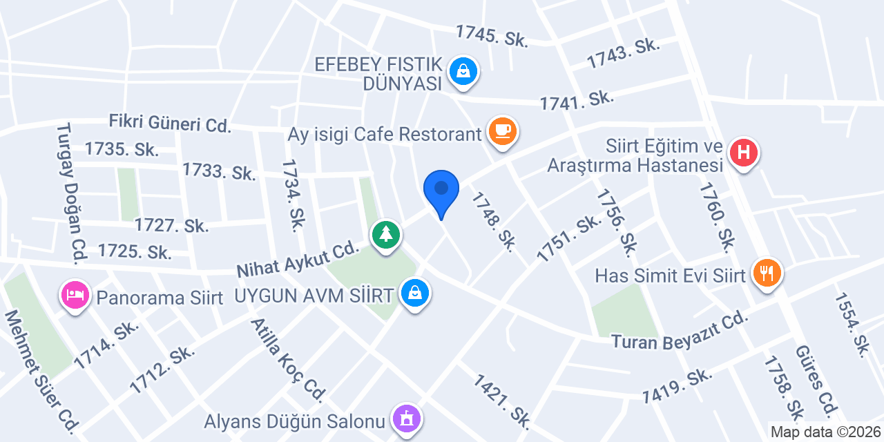 Garaj bayan kuaförü konumu