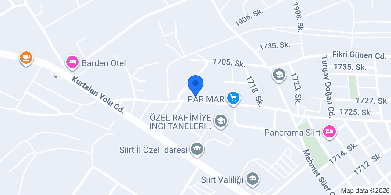 HATAY ERKEK KUAFÖRÜ konumu