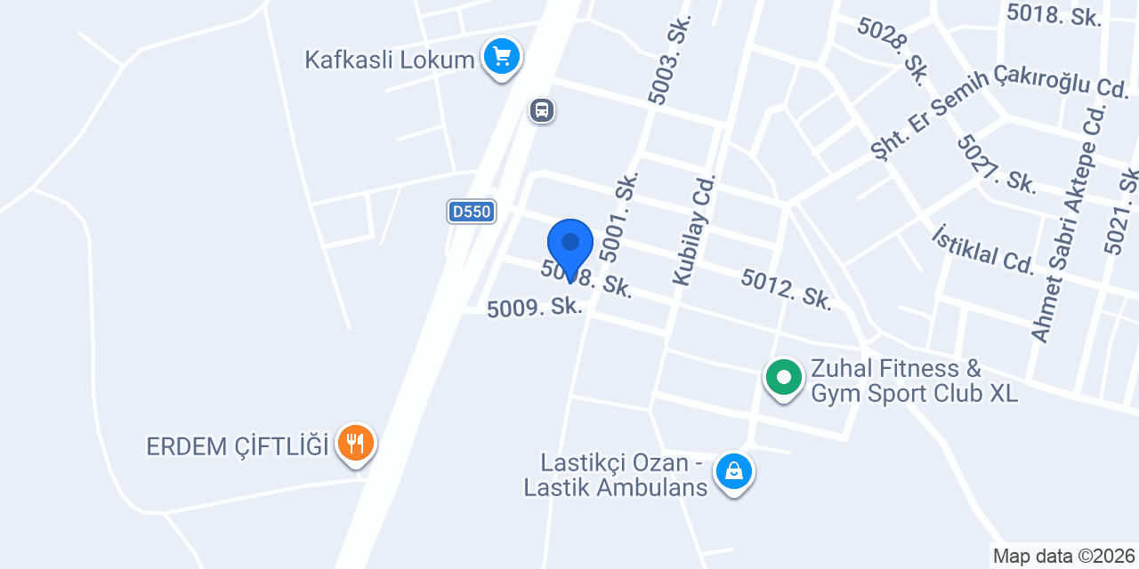 Gökçe Mobilya konumu