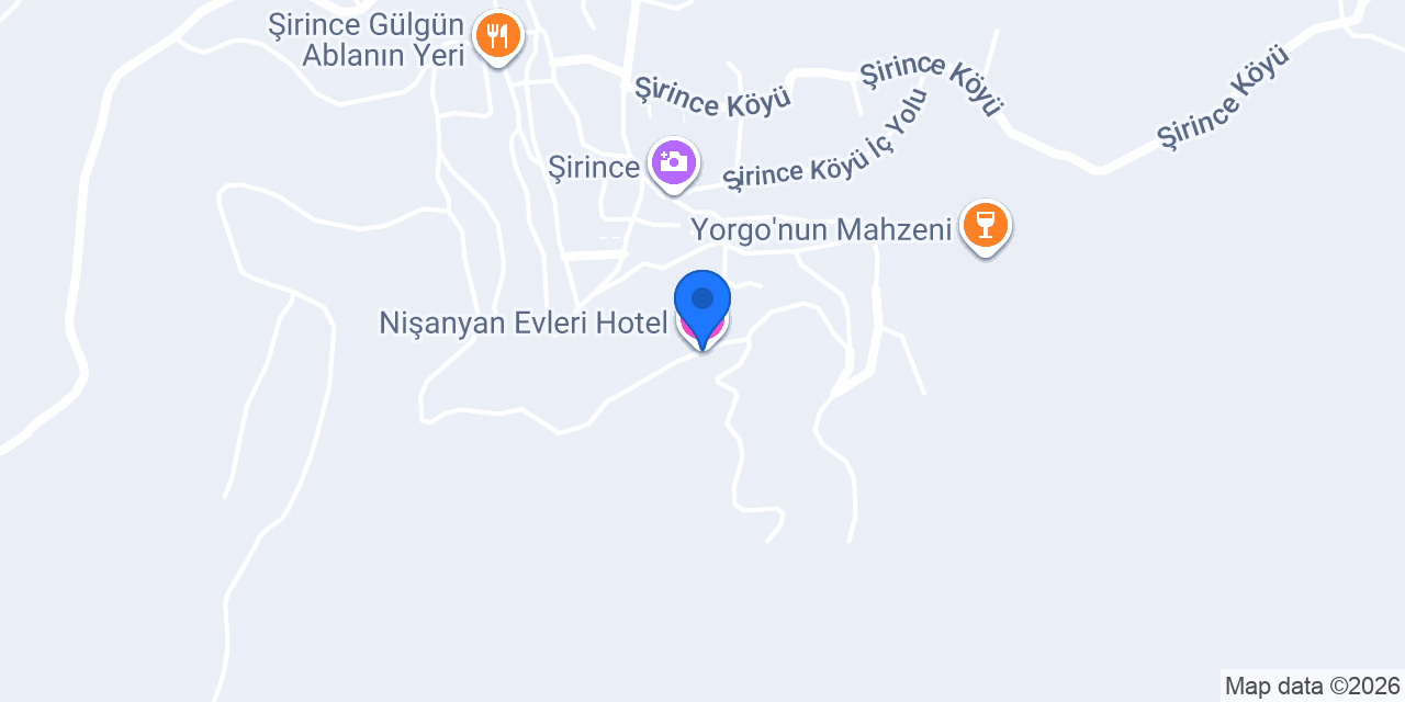 Nişanyan Evleri Hotel konumu