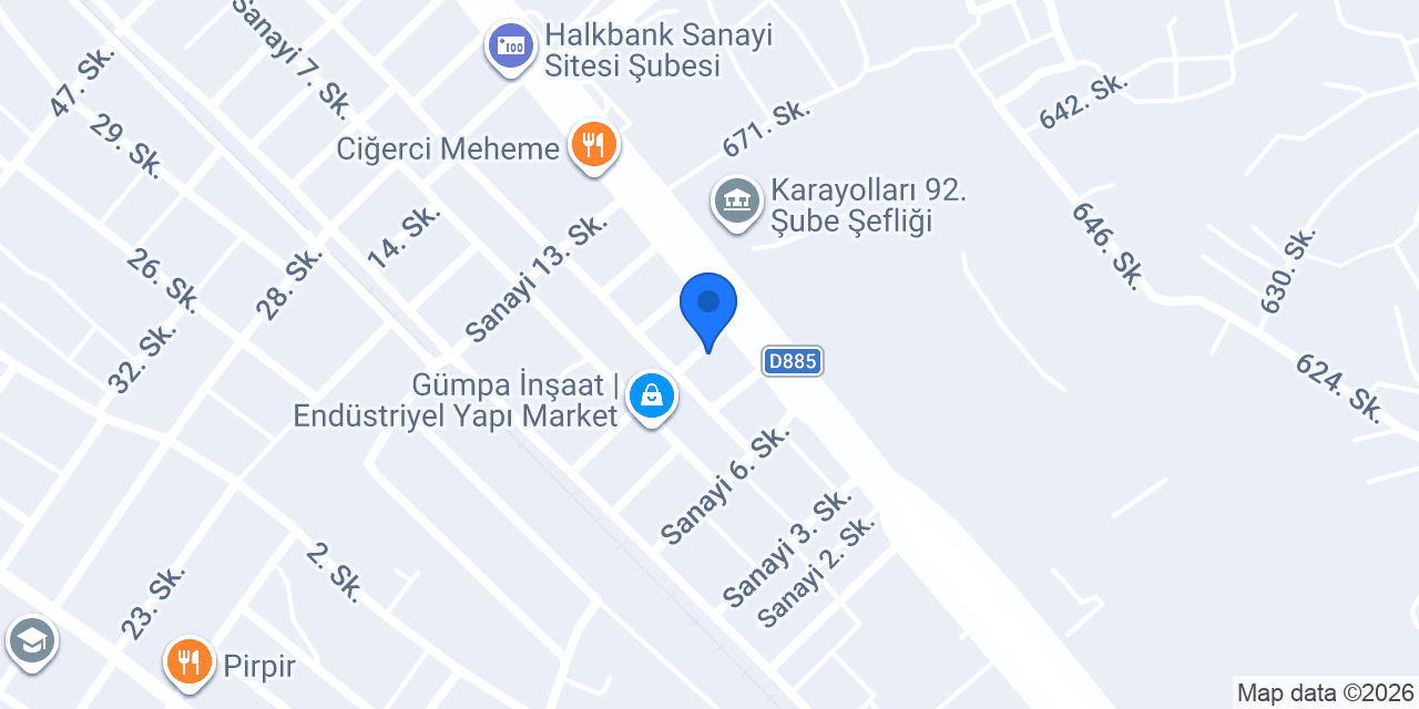 Moda Oto Aksesuar - Diyarbakır konumu