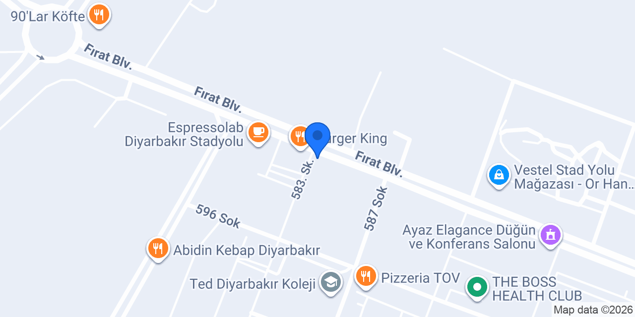 Firuze Nargile & Coffee konumu