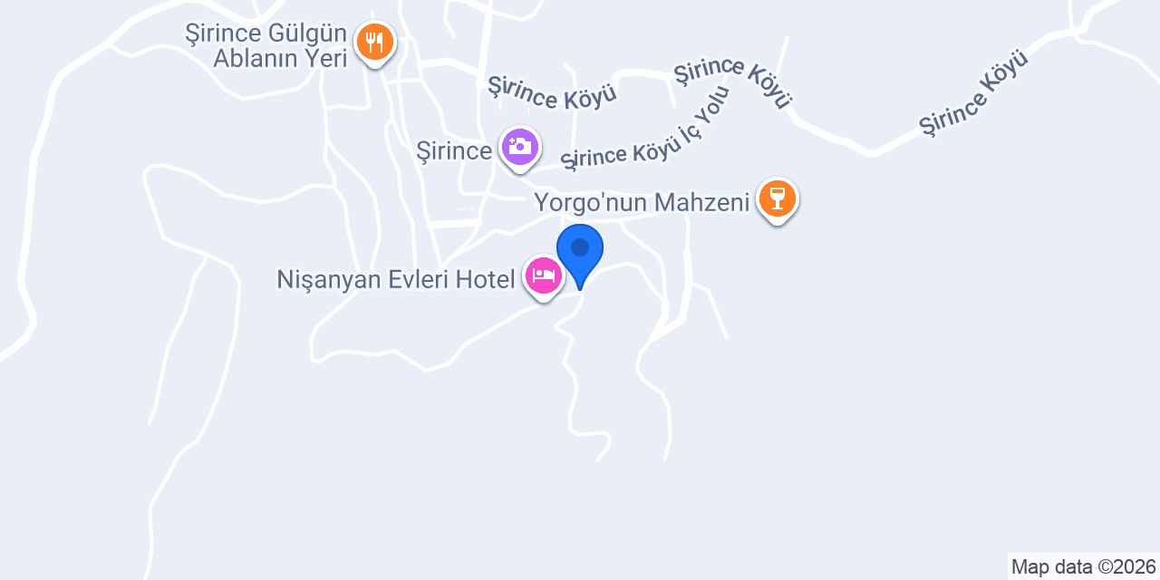 Nişanyan Hotel konumu