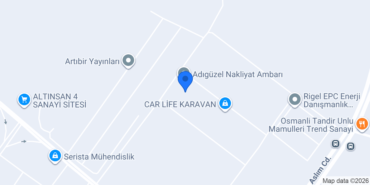 Happy Karavan - Konya konumu