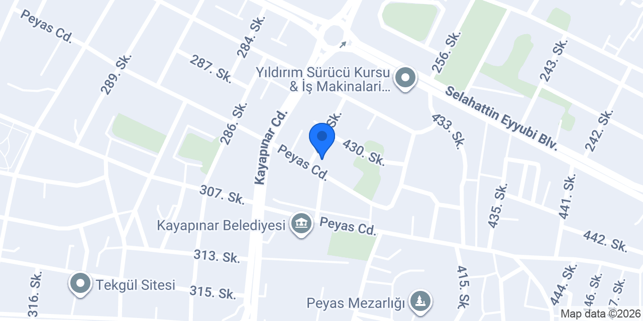 Anadolu Eczanesi konumu