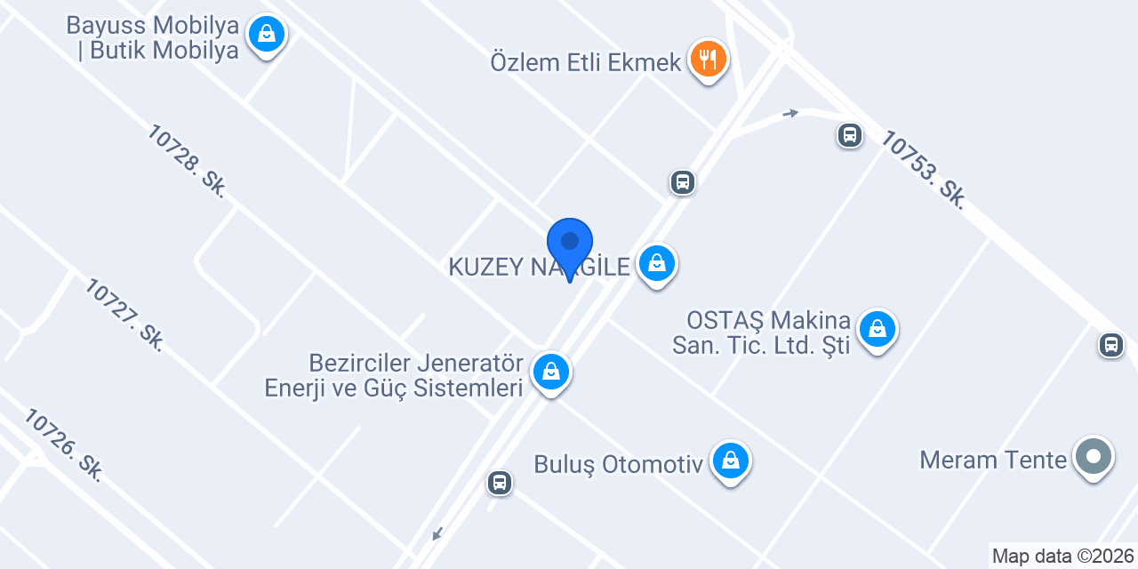 Elce Makina JCB konumu