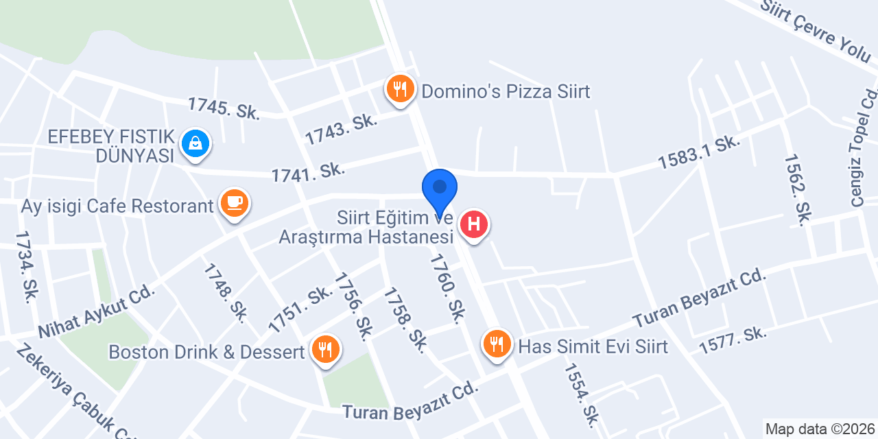 Nas Eczanesi konumu