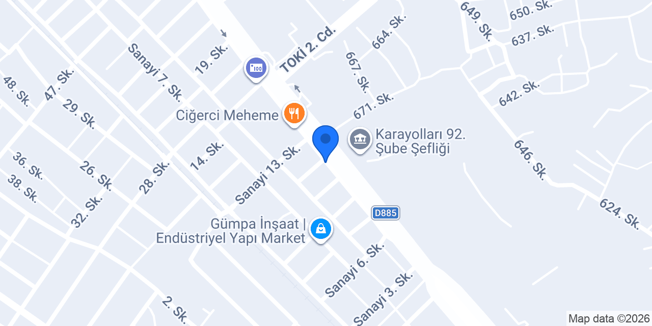 DM Boya Yapı Kimyasalları konumu