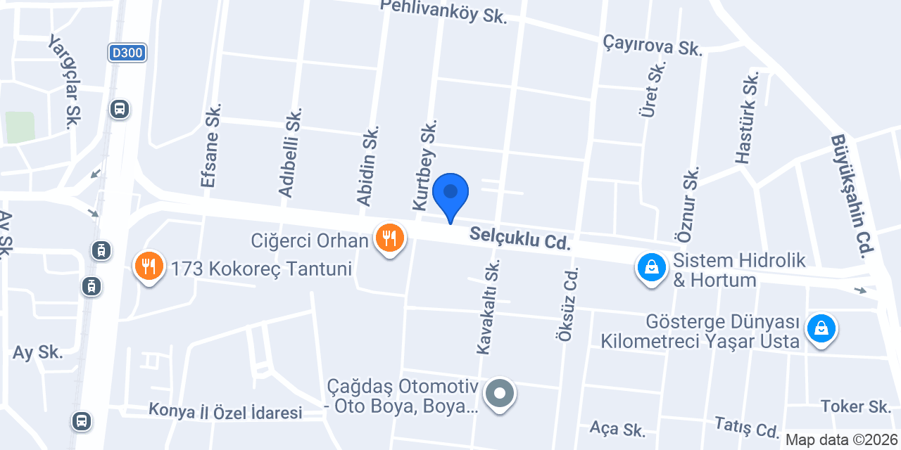 Toprak Ticaret Yedek Parça konumu