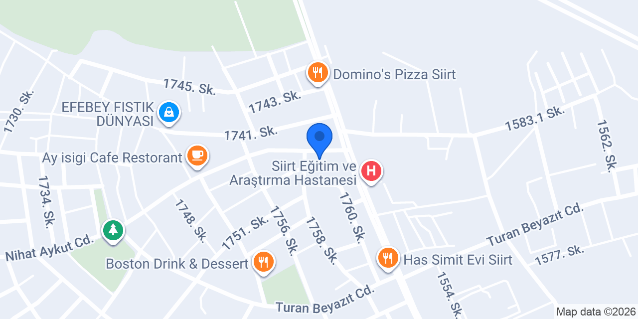Balkan Köftecisi konumu
