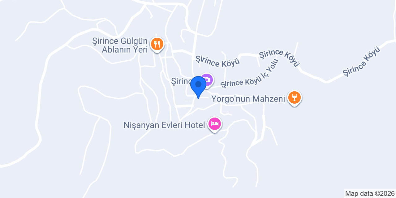 Şirin Ev Şirince Butik Otel konumu