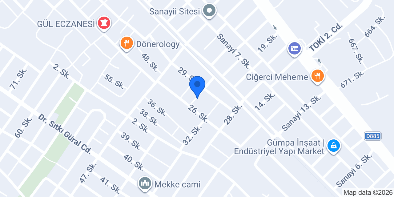 mdsan çelikkapı konumu
