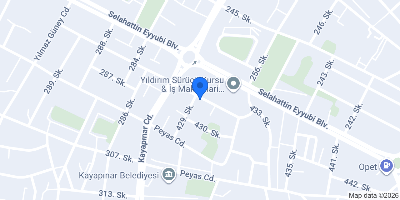 DAVUTOĞLU GIDA konumu
