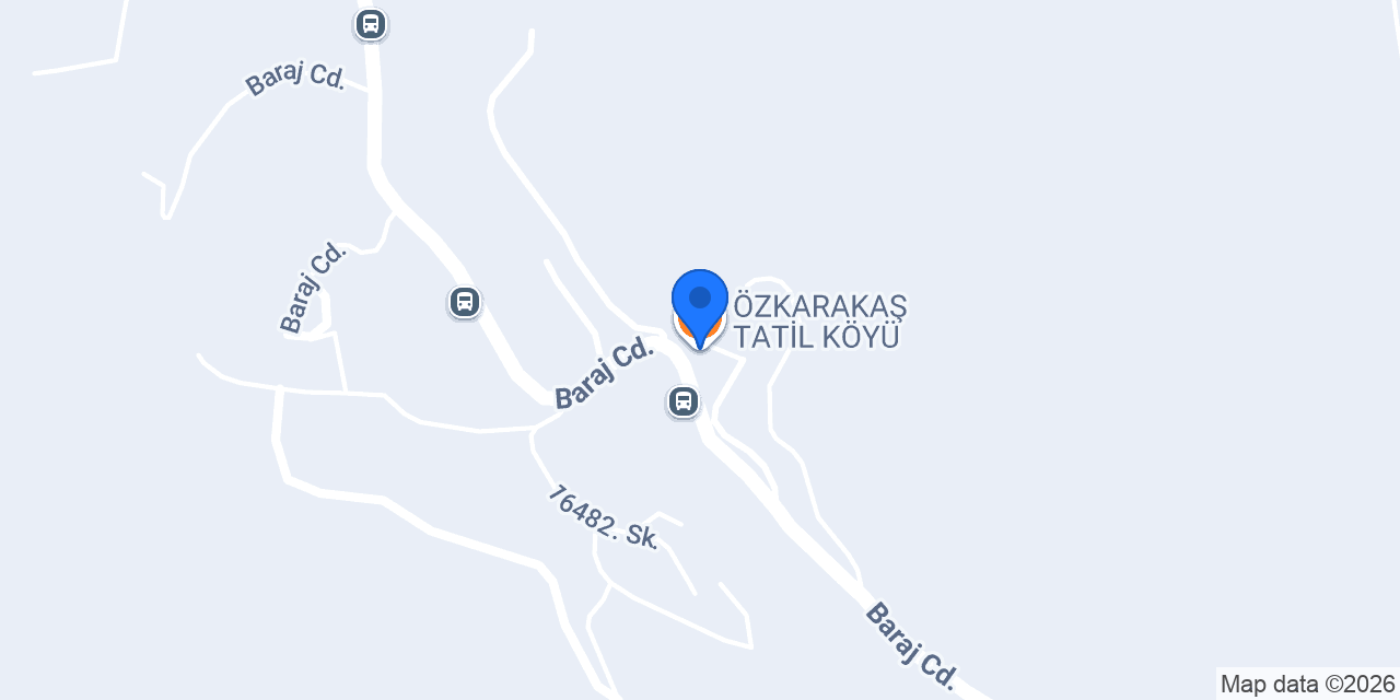 ÖZKARAKAŞ TATİL KÖYÜ konumu
