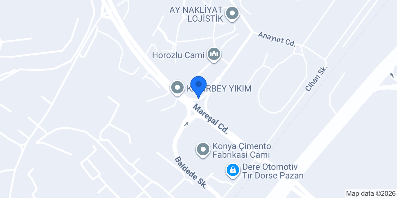 Sego Yapı Malzemeleri Depo konumu