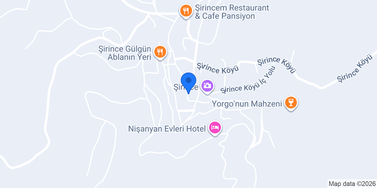Sedir Restaurant konumu