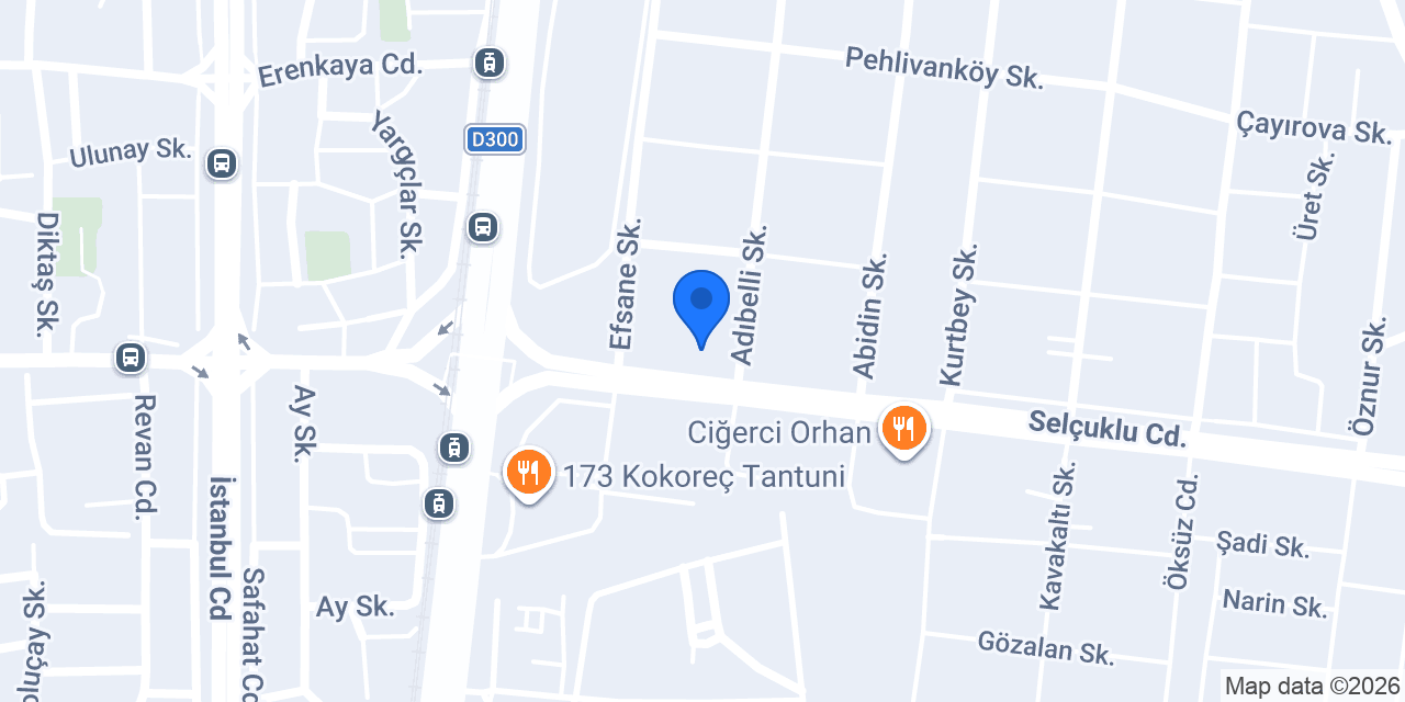 Yapı Kredi - Konya Sanayisitesi Şubesi konumu