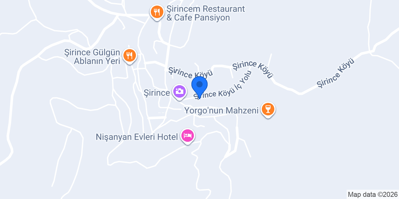 Katina Butik Otel konumu