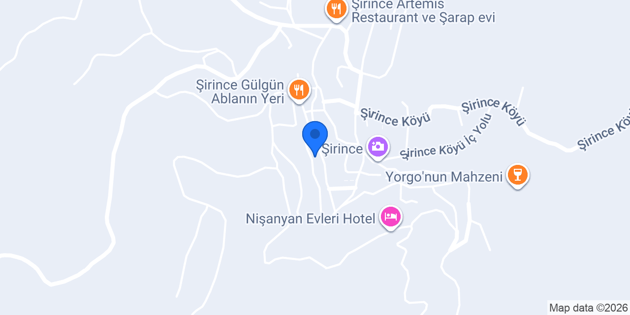 Şirince Hermosa Cafe konumu