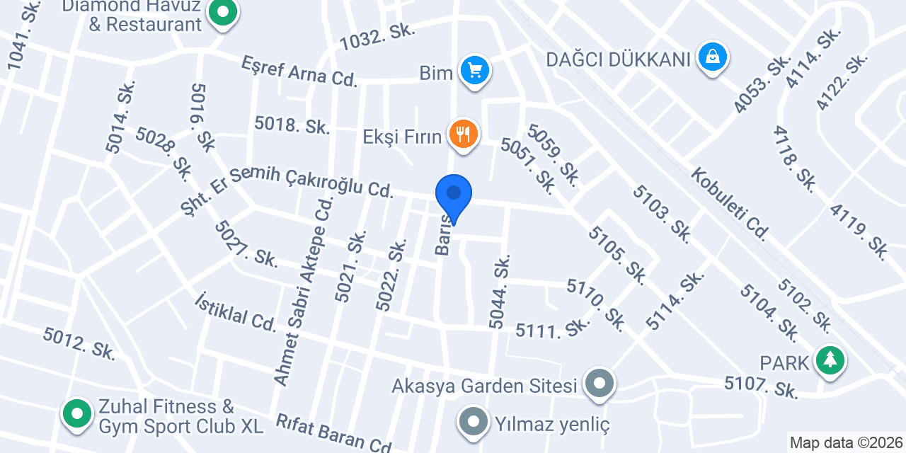 Aydamak Çiğköfte konumu