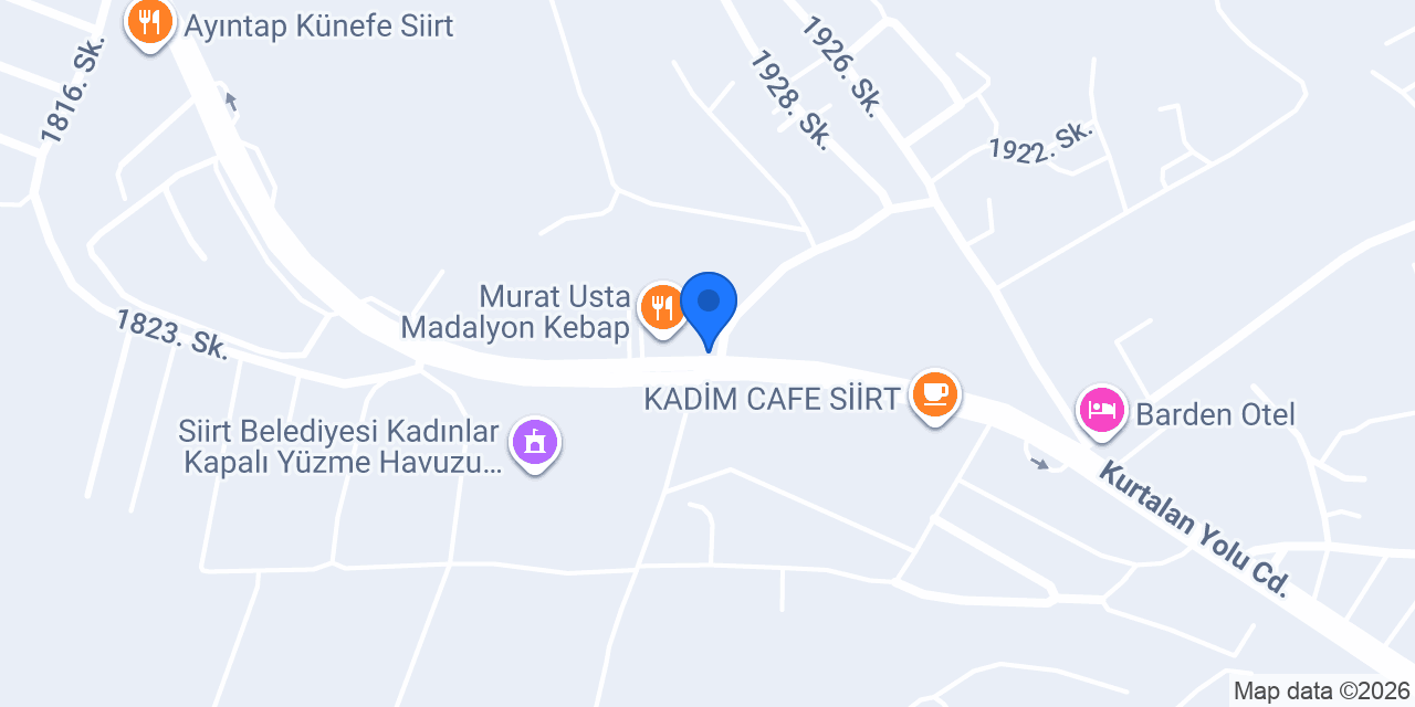 Bal Arısı Okulları Siirt konumu
