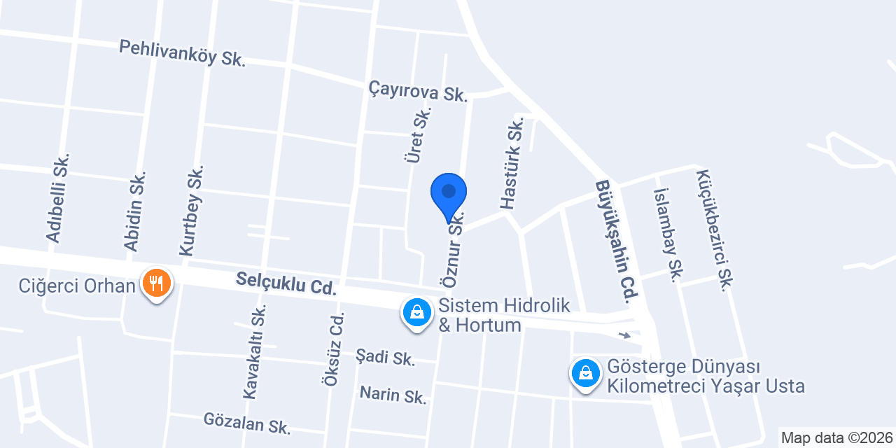 Konya pazarlama mekanik konumu