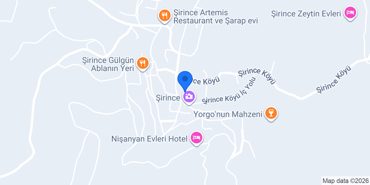 Şirince Köy Kahvesi konumu