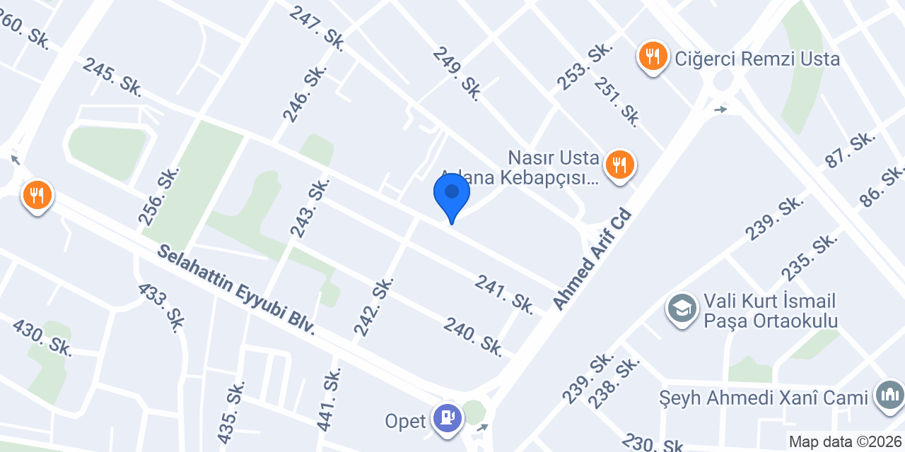 Tostçu Mehmet Usta konumu