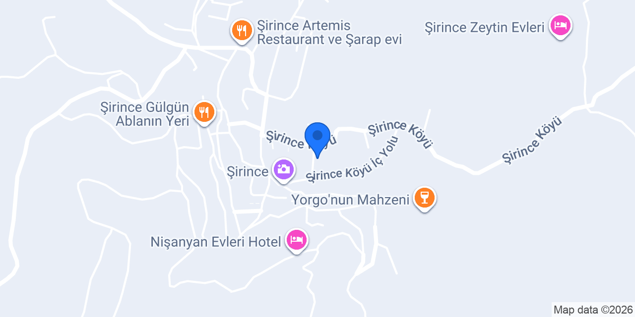 Şirince Selanik Mahzen konumu