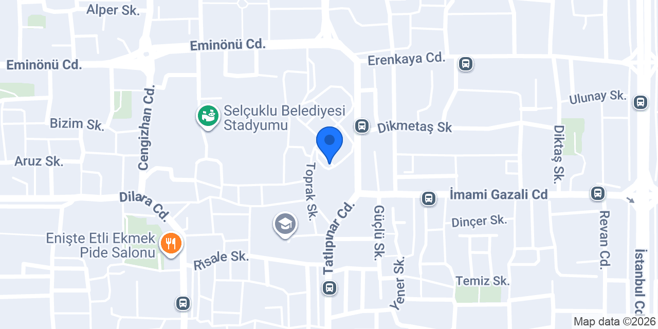 Toptaş Isı Doğalgaz konumu